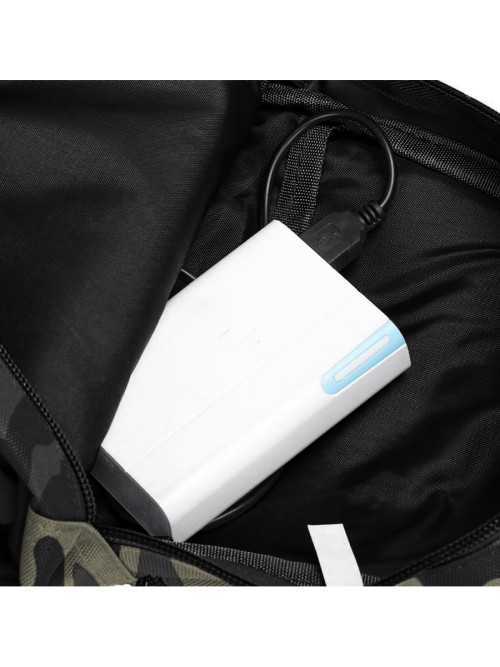 Сумка через плечо Snoburg 606 черный камуфляж