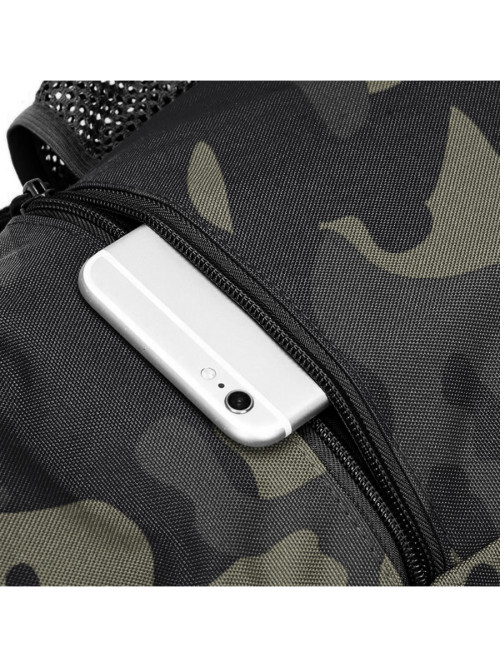 Сумка через плечо Snoburg 606 черный камуфляж