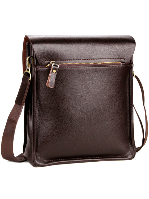 Сумка через плечо Snoburg P420 коричневая