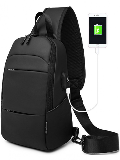 Сумка через плечо Snoburg SN2730 черная