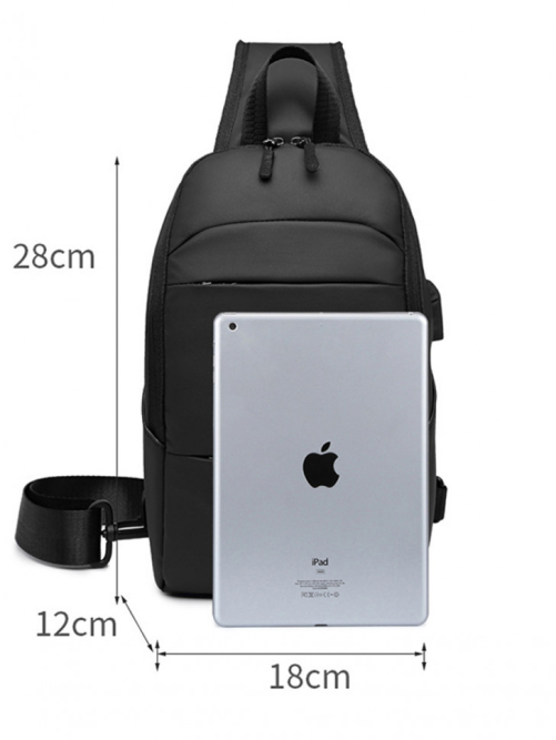 Сумка через плечо Snoburg SN2730 черная