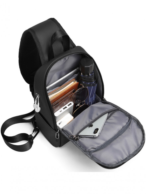 Сумка через плечо Snoburg SN2730 черная