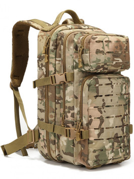 Рюкзак мужской тактический Snoburg SN5777 лесной камуфляж