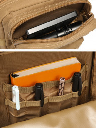 Рюкзак мужской тактический Snoburg SN5777 лесной камуфляж