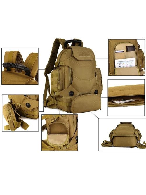 Ранец Snoburg 5054 40л Пустыня хаки