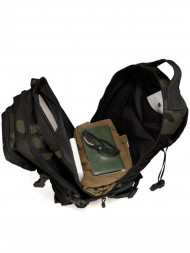 Рюкзак мужской тактический Snoburg SN5777 черный камуфляж