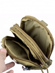 Поясная тактическая сумка на ремень Snoburg SN440016 болотный камуфляж