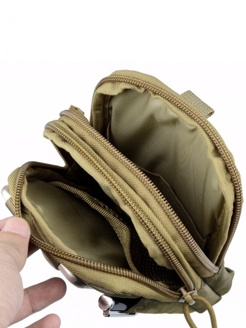 Поясная тактическая сумка на ремень Snoburg SN440016 болотный камуфляж