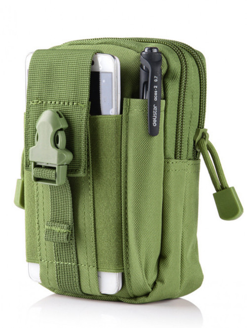 Поясная тактическая сумка на ремень Snoburg SN440016 зеленая