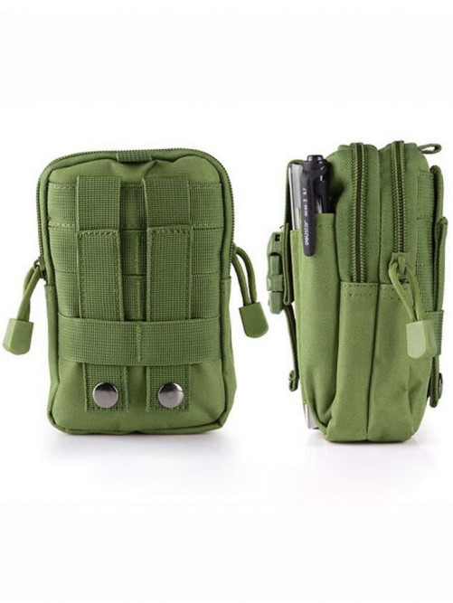 Поясная тактическая сумка на ремень Snoburg SN440016 зеленая