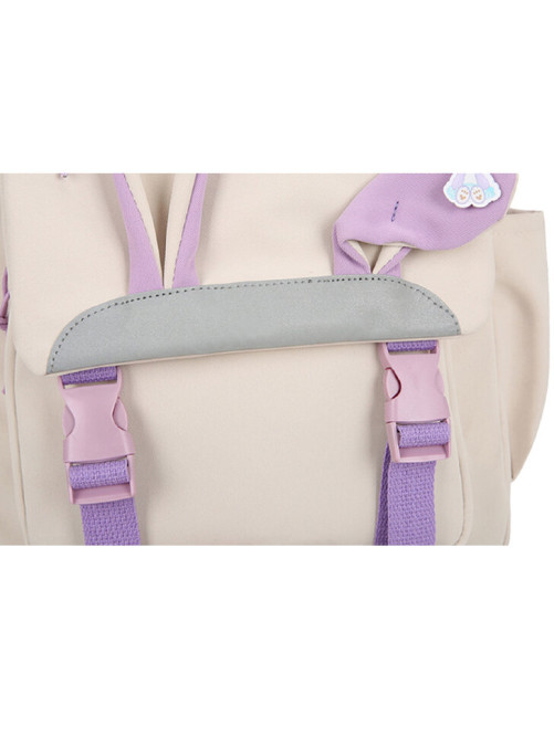 Рюкзак для девочки с ушками BETTY белый