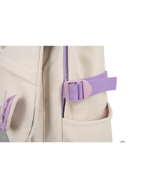 Рюкзак для девочки с ушками BETTY белый