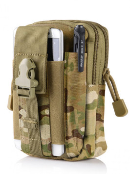 Поясная тактическая сумка на ремень Snoburg SN440016 лесной камуфляж