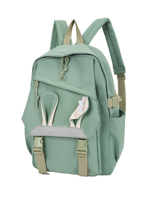 Рюкзак для девочки с ушками BETTY зеленый