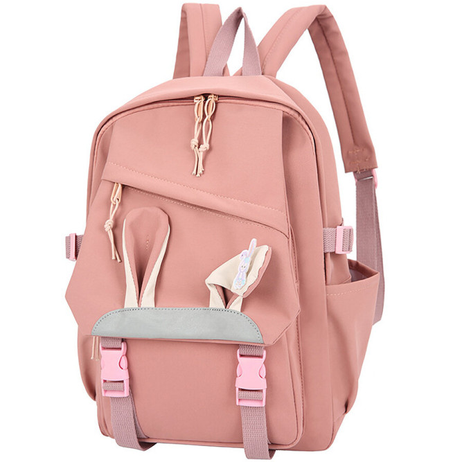 Рюкзак для девочки с ушками BETTY розовый