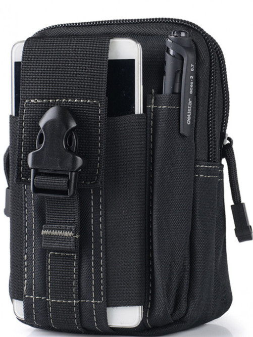 Поясная тактическая сумка на ремень Snoburg SN440016 черная