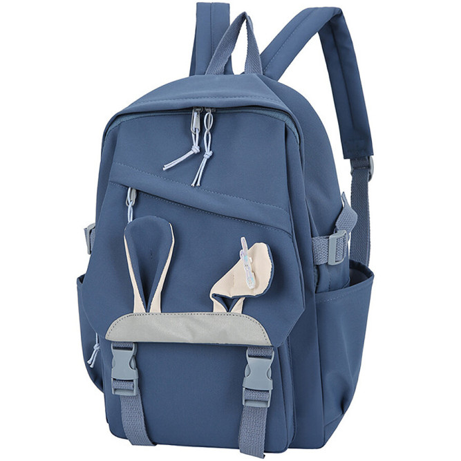 Рюкзак для девочки с ушками BETTY синий