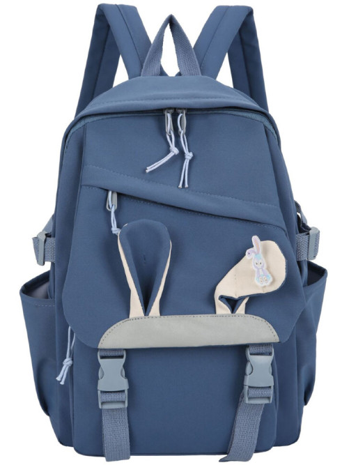 Рюкзак для девочки с ушками BETTY синий