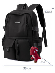 Рюкзак женский Snoburg SN300 черный