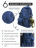 Рюкзак женский Snoburg SN300 синий