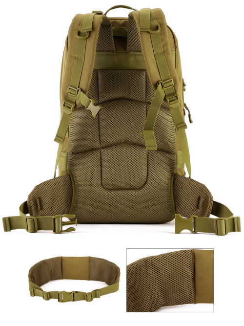 Рюкзак мужской тактический Snoburg SN8827 коричневый