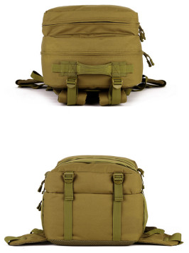 Рюкзак мужской тактический Snoburg SN8827 коричневый