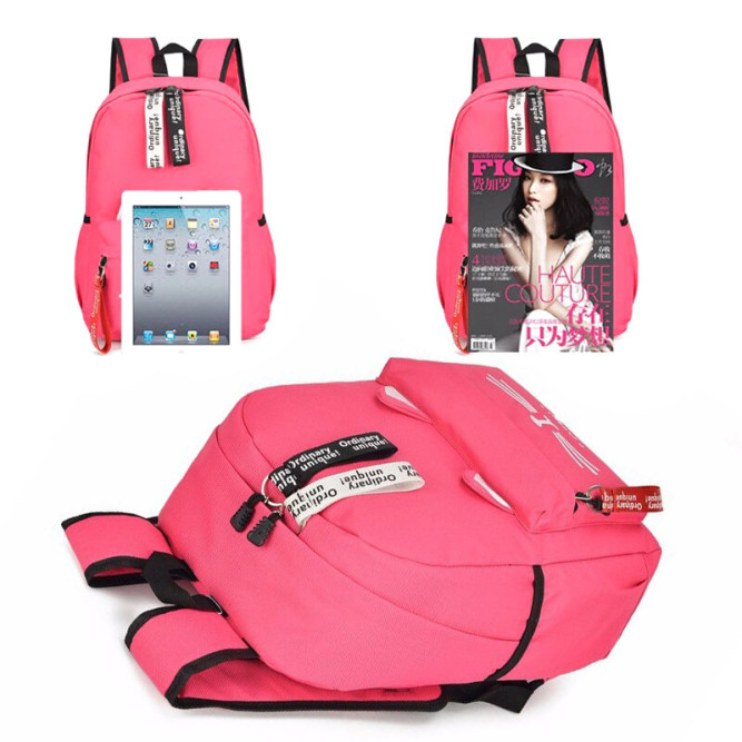 Рюкзак для девочки с ушками Snoburg розовый