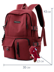 Рюкзак женский Snoburg SN300 красный