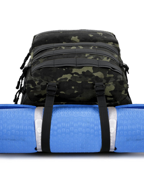 Рюкзак мужской тактический Snoburg SN8827 черный камуфляж