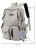 Рюкзак женский Snoburg SN300 серый
