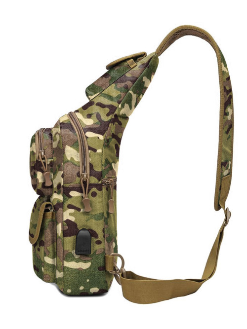 Сумка через плечо Snoburg 606 лесной камуфляж