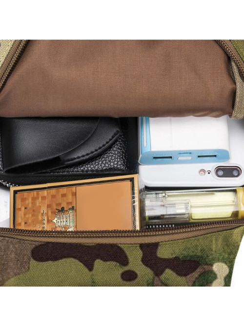 Сумка через плечо Snoburg 606 лесной камуфляж