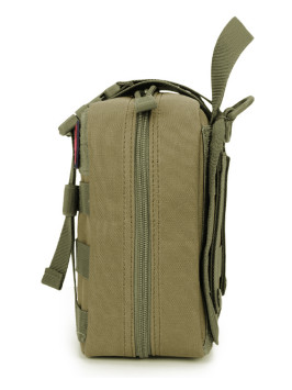 Тактическая аптечка подсумок Snoburg SNMED008 зеленая