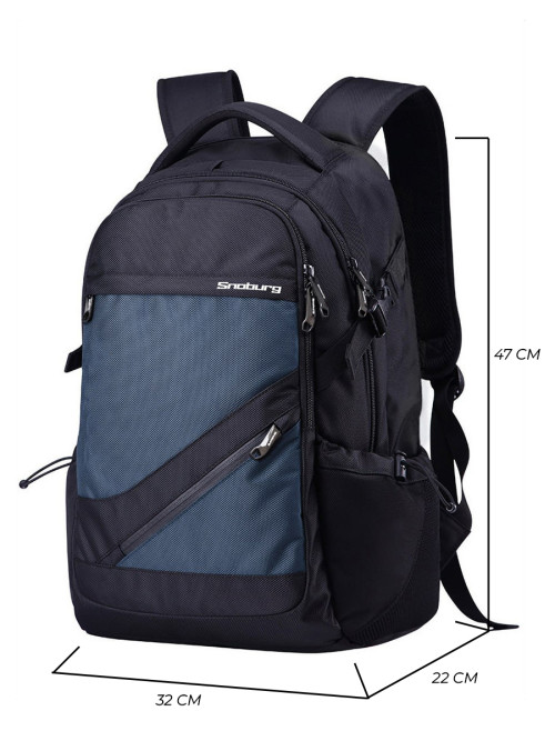 Рюкзак мужской Snoburg SN9910 синий