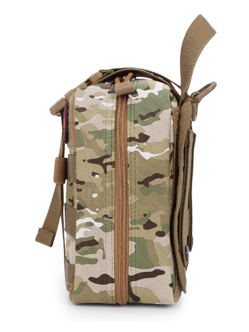 Тактическая аптечка подсумок Snoburg SNMED008 лесной камуфляж