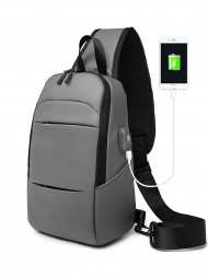 Сумка через плечо Snoburg SN2730 серая