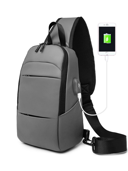 Сумка через плечо Snoburg SN2730 серая