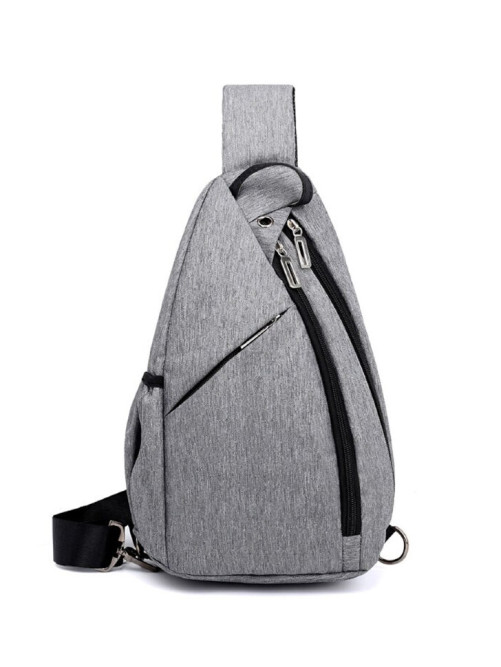 Однолямочный рюкзак Snoburg 404 серый