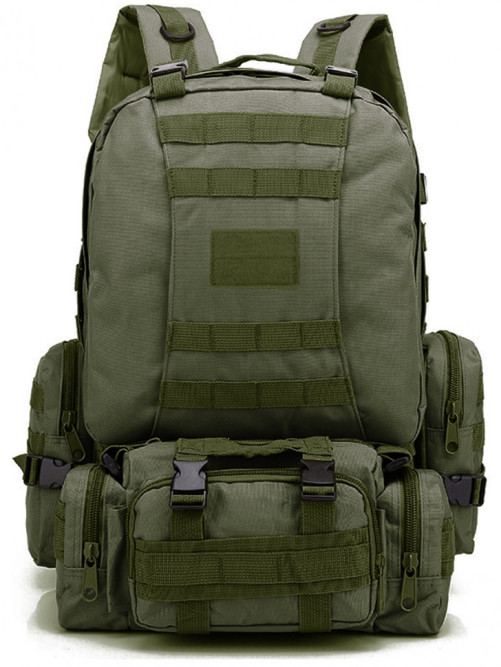 Рюкзак мужской тактический Snoburg SN002 зеленый