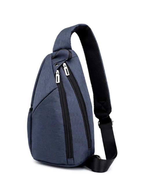 Однолямочный рюкзак Snoburg 404 синий