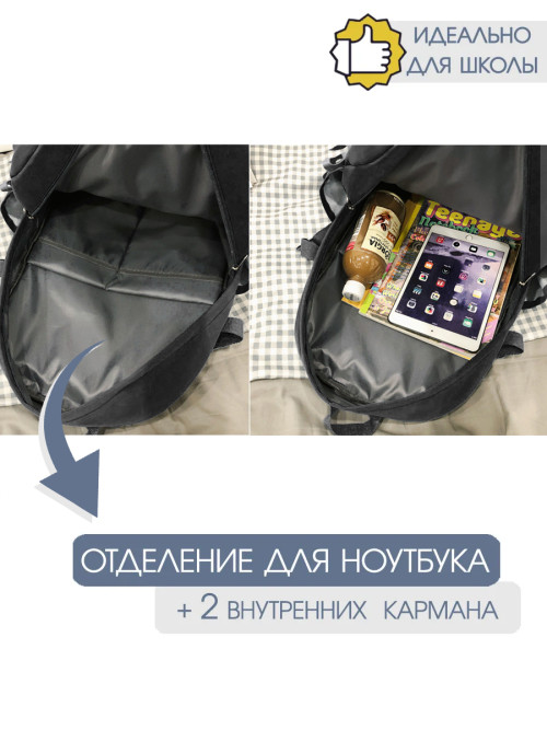 Рюкзак женский Snoburg SN301 черный