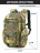 Рюкзак мужской тактический Snoburg SN9004 лесной камуфляж