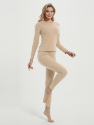 Комплект женского термобелья Arctic Warm Bliss размер L бежевый