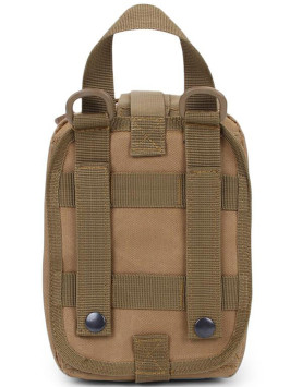 Тактическая аптечка подсумок Snoburg SNMED008 коричневый