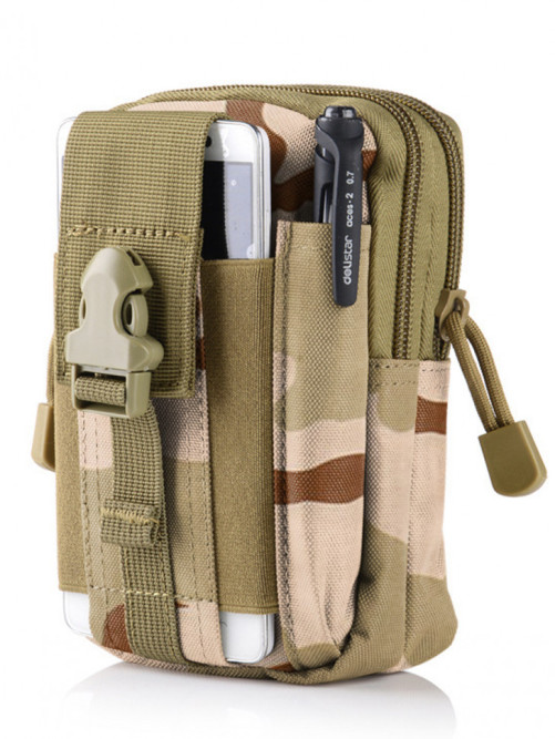 Поясная тактическая сумка на ремень Snoburg SN440016 пустынный камуфляж