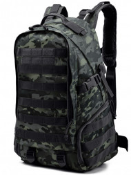 Рюкзак мужской тактический Snoburg SN028 черный камуфляж