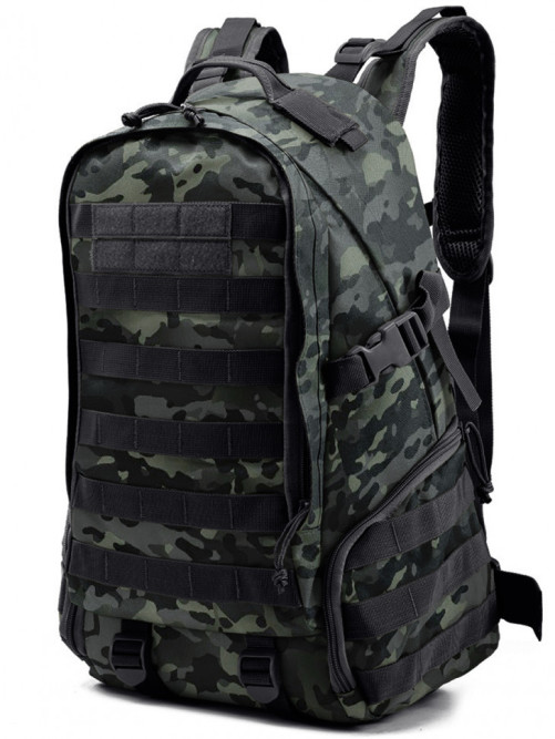 Рюкзак мужской тактический Snoburg SN028 черный камуфляж