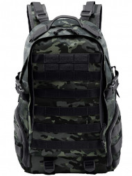 Рюкзак мужской тактический Snoburg SN028 черный камуфляж