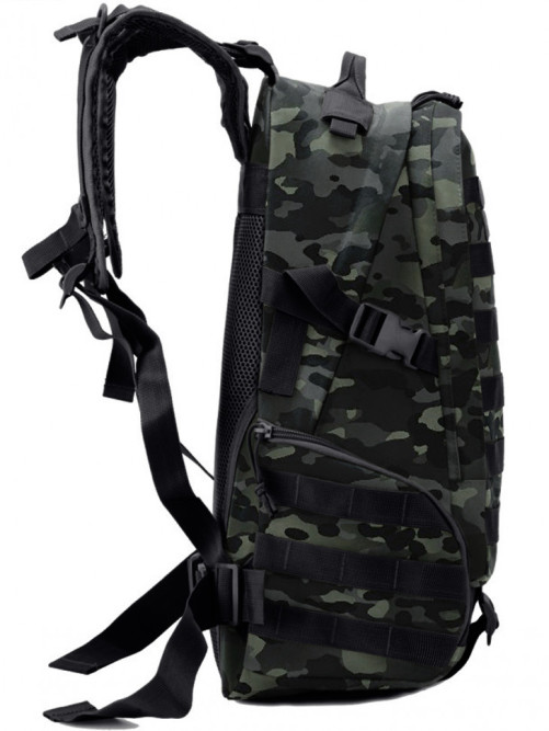 Рюкзак мужской тактический Snoburg SN028 черный камуфляж