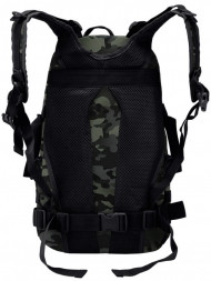Рюкзак мужской тактический Snoburg SN028 черный камуфляж